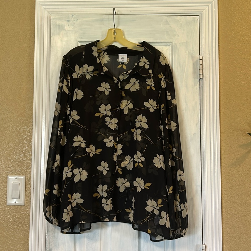Cabi Sheer Blouse